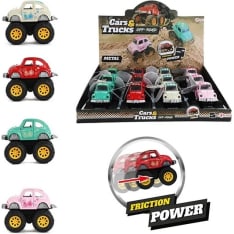 Cars Trucks kuplamonsteriauto (lajitelma)