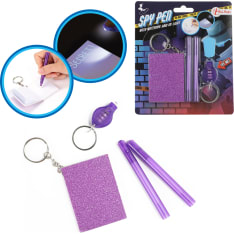 Spy Pen salakirjoitussetti muistivihkolla