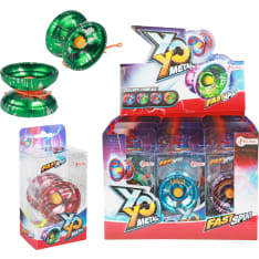 Fast Spin värikäs metallinen yoyo