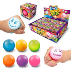 Emoji Squeeze Ball puristeltava emojipallo (lajitelma)