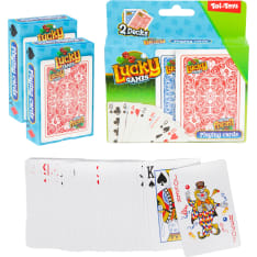 Lucky games playing cards 2 packs