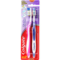 Colgate Zigzag soft 2-pack hammasharja