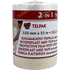 Telpak 550mm x 33m suojamuoviteippi