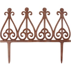 Esschert Design 39x30 cm Cast iron flower border