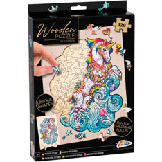 Grafix Unicorn puinen 130p palapeli