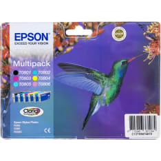 Epson T080 Multipack mustepatruuna