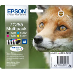 Epson T1285 multipack mustepatruuna