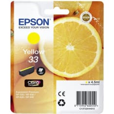 Epson 33 Yellow mustepatruuna