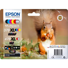 Epson 378XL/478XL Multipack mustepatruuna