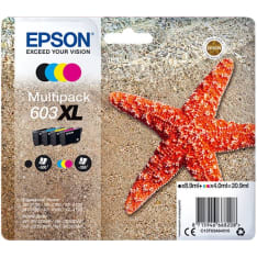 Epson 603XL Multipack mustepatruuna