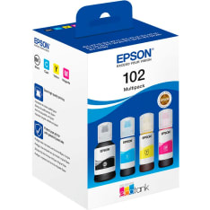 Epson 102 EcoTank mustepullopakkaus