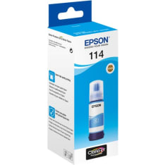 Epson 114 EcoTank cyan täytemuste