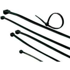 ACT 100 kpl musta nippuside 150x3,6mm