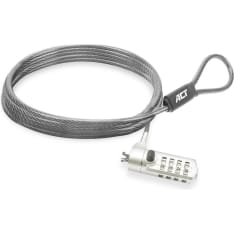 ACT Nano laptop lock with combination lock