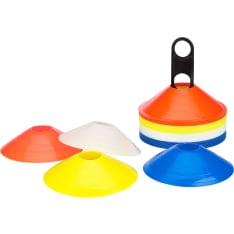 Avento 40 pcs branded puck + stand