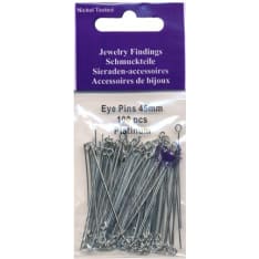 Jewerly pin 45mm, 100st/bag, nickel free