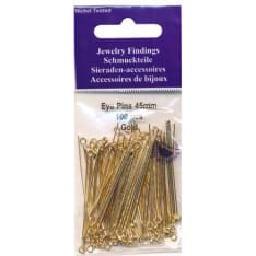 Jewerly pin 45mm, 100st/bag, nickel free