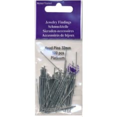 Jewerly pin 32mm, 100st/ bag. nickel free