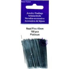 Jewerly pin 45mm, 100st/bag, nickel free
