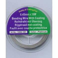 Hobby & Crafting Fun 0,45 mm 10 m platina koruvaijeri