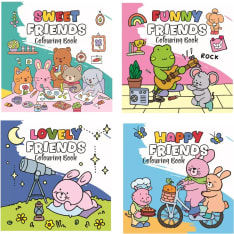 Happy Friends värityskirja