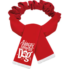 SCARVE XMAS FAVORITE DOG L