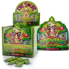 Dr Sour Watermelon 15 g Popping Candy
