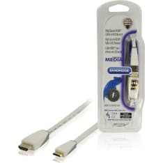 Bandridge 1 m High Speed HDMI - Mini HDMI kaapeli