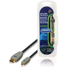 Bandridge 2 m High Speed Micro HDMI - HDMI kaapeli