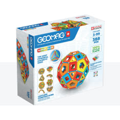 Geomag Supercolor Panels RE Masterbox 388 magneettinen rakennussarja