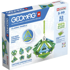 Geomag Classic Panels Green Line 52 magneettinen rakennussarja