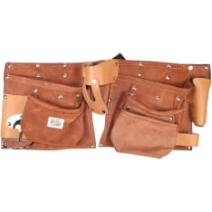 Benson 11-piece leather tool belt