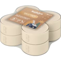 Bolsius True Glos Silent Night 8kpl candle