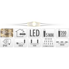 H&S hopea 200 led valonauha