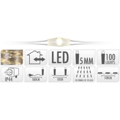 H&S hopea 100 led valonauha