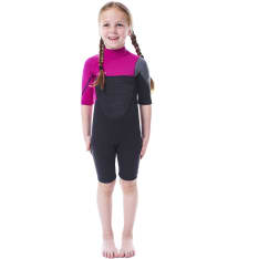Jobe Boston Shorty 2mm pinkki tyttöjen märkäpuku