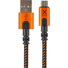 Xtorm Xtreme 1,5m Musta USB-A / Micro-USB kaapeli