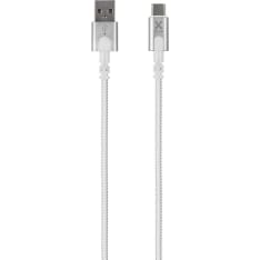 Xtorm Premium USB-A / USB-C 3m valkoinen kaapeli