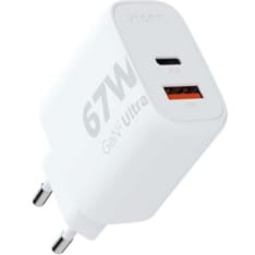 Xtorm 67W GaN2 Ultra USB-C PD/USB-A valkoinen seinälaturi