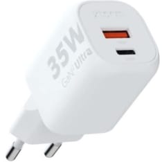 Xtorm 35W GaN2 Ultra USB-C PD/USB-A valkoinen seinälaturi