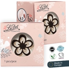 La Dot Flower stone stamp