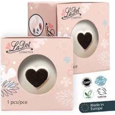 La Dot Small heart stone stamp