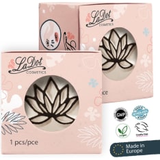 La Dot Lotus flower stone stamp