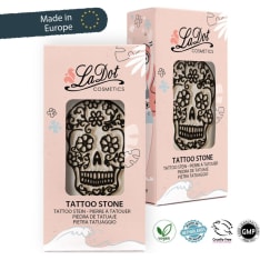 La Dot Skull stone stamp