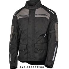 Grand Canyon Bikewear Vegas musta/harmaa tekstiilitakki