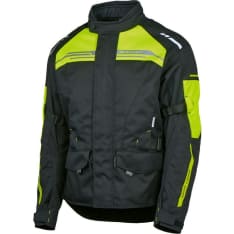 Grand Canyon Bikewear Vegas musta/keltainen tekstiilitakki