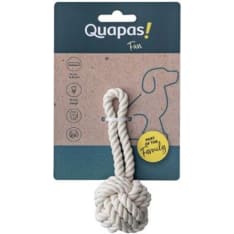 Quapas! dog's rope toy Ball with string
