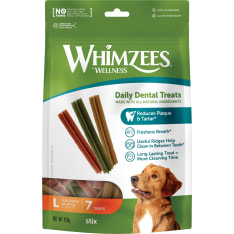 Whimzees Stix L, 7 stk, 420 g MP koiran puruluu