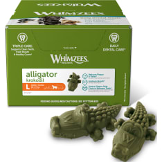 Whimzees Alligator L, 60 g, bulk dog chew