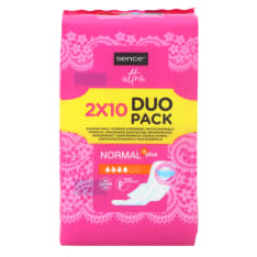 Sence Normal Plus Duo pack 2x10kpl terveysside
